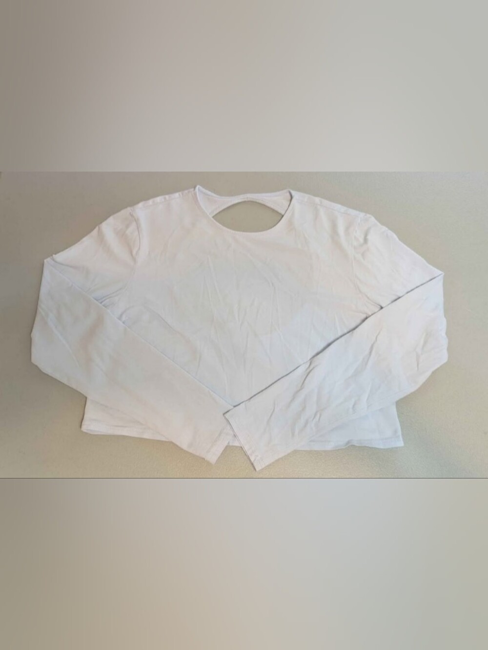 XL light blue open back top by Divided by H&M